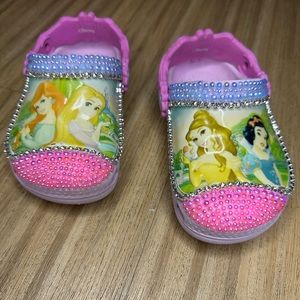 Toddler Princesses Crocs 👑 || Size:8 C 9